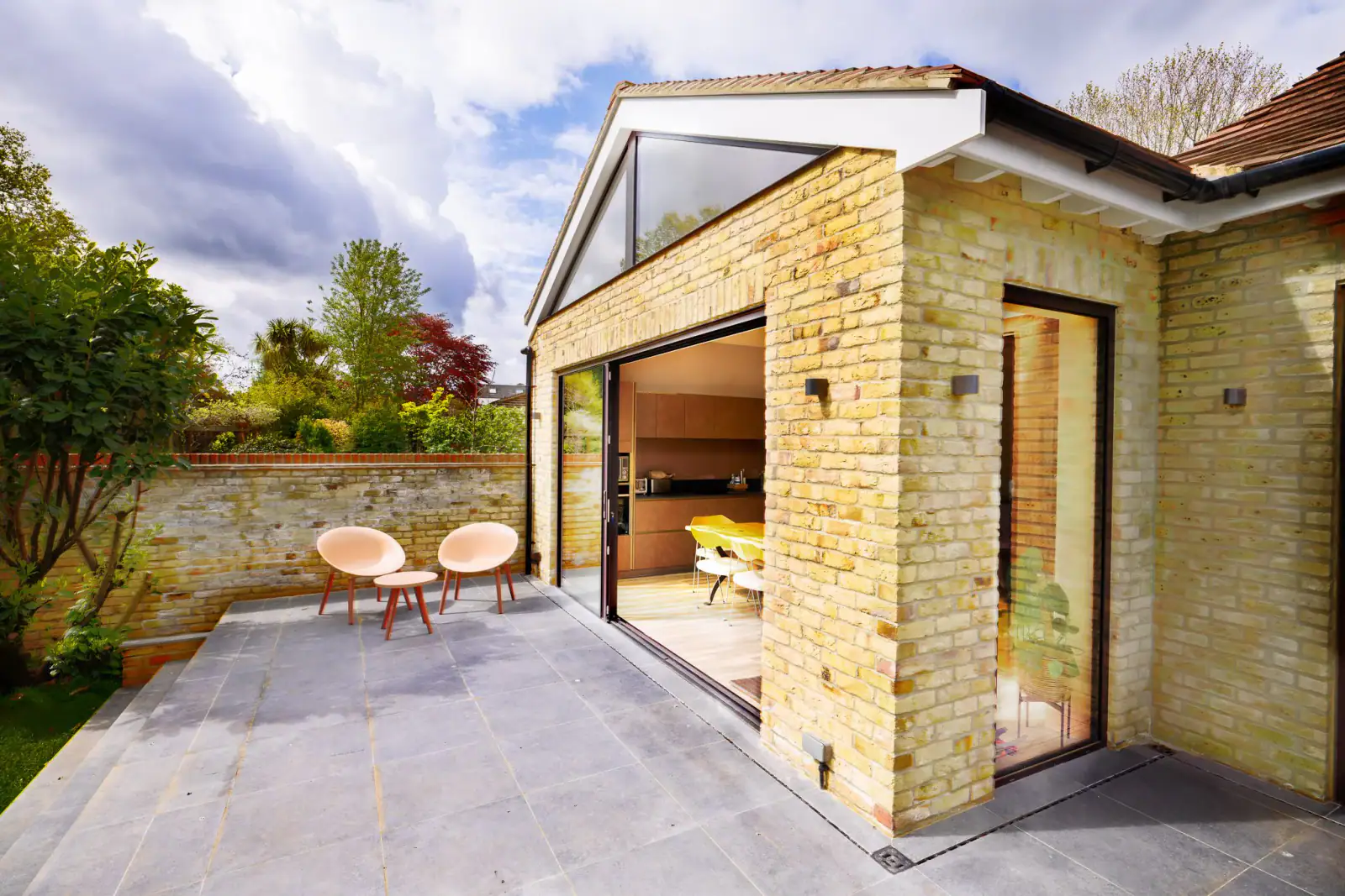 Completed home extension by Gibson Builders